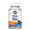 KAL Quercetin Reacta-C Bromelain Imune Suporte Suplemento, 24 horas de defesa imunitária com bioflavonóides, Vitamina C 1000mg e Quercetin 500mg, Vegan, Gluten Free, 60-Day Garantia, 30 Serv, 60 comprimidos