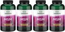 Swanson HSH - Mineral Essentials Promoving Mobility & Joint Health Support - Ajuda a manter a saúde do tecido conectivo, incluindo Cartilagem, Colágeno e Cabelo - (240 cápsulas, 1000mg cada) 4 Pack