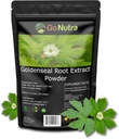 Ir Nutra Goldenseal Raiz Extrair Puro Pó Goldenseal Potent 10:1 Goldenseal Extract 4 onças. Suplemento de ervas Raiz de selo dourado