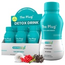 O plugue fígado limpar detox & reparação bebida eletrólitos orgânicos ervas líquido desintoxicar plantas corporais Suplemento suporte perda de peso saúde natural hidratar esportes energia imunidade tiros minerais vitaminas