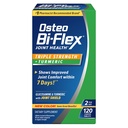 Osteo Bi-Flex Glucosamina Tripla Força Plus Suplemento Cúrmico com Curcumina para Apoio Conjunto e Gama de Movimento, Fornecimento de 60 dias, 120 comprimidos revestidos, Suplementos Nutricionais em Saúde Comum
