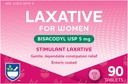 Rite Aid Stimulant Laxative Tablets, Bisacodyl USP, 5 mg - 90 Contagem de Relívio de Obstipação