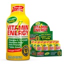Vitamina Energia B12 11,000% Força extra Energia Shot Mango 12 Pack, 260mg Cafeína Natural, B12 & B6, Foco Nootrópico, Vitalidade, Açúcar Zero, Sem glúten, Vegan, Kosher, 1,93 fl oz